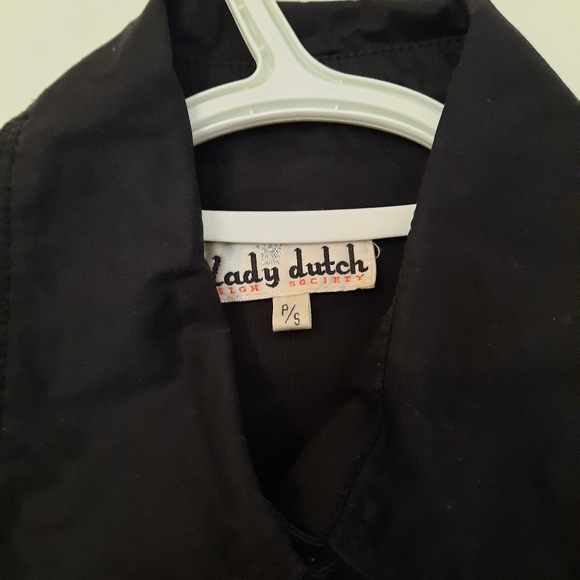 Dark blouse long sleeve - Picture 2 of 2